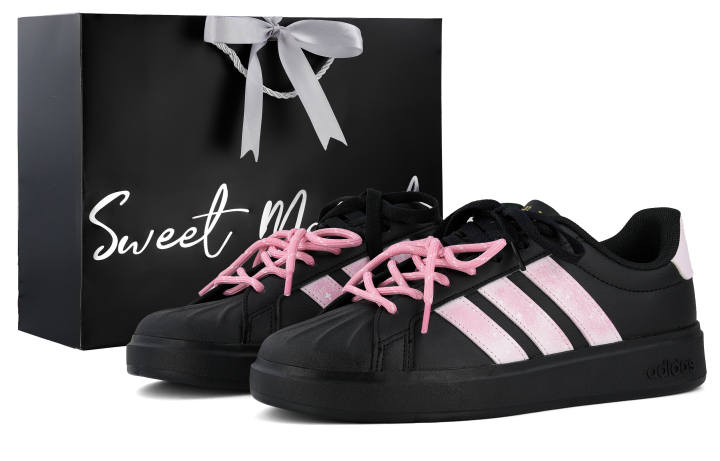 Adidas Adidas Street Talk Skateboard Shoes Women's Low Top Black/Pink