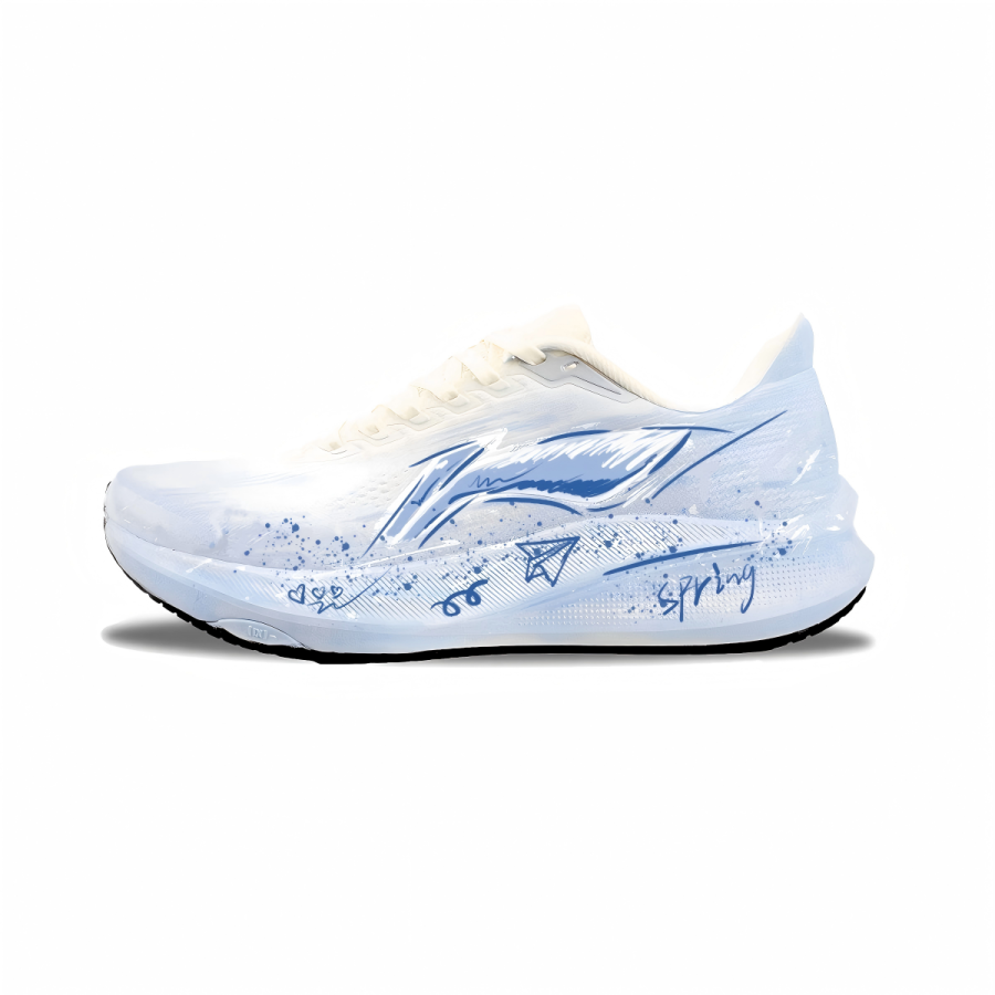 Li-Ning Li Ning Red Hare 9 Cushioning Slip Resistant Abrasion Resistant Low top Casual Long Distance Running Sprint
