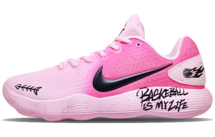 Nike Nike Hyperdunk 2017 Basketball Shoes Men's Low Top Pink