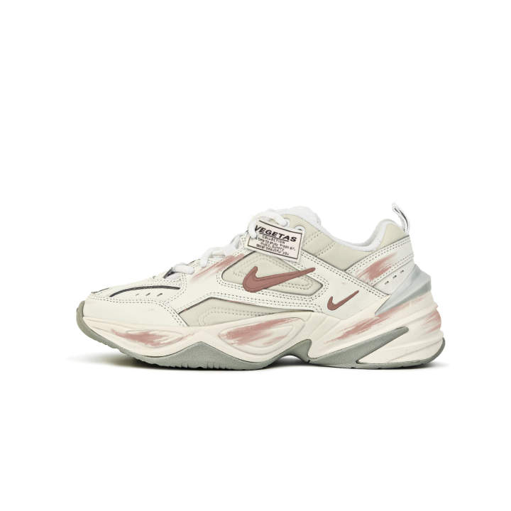 Nike Nike M2K Tekno Chunky Sneakers Women's Low Top Brown Pink