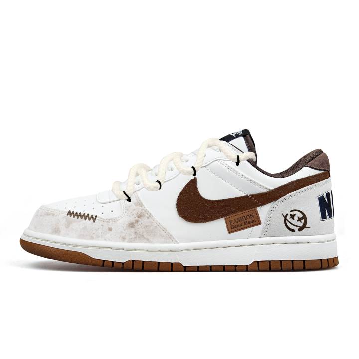 Nike Nike Big Skateboard Shoes Unisex Low Top Brown