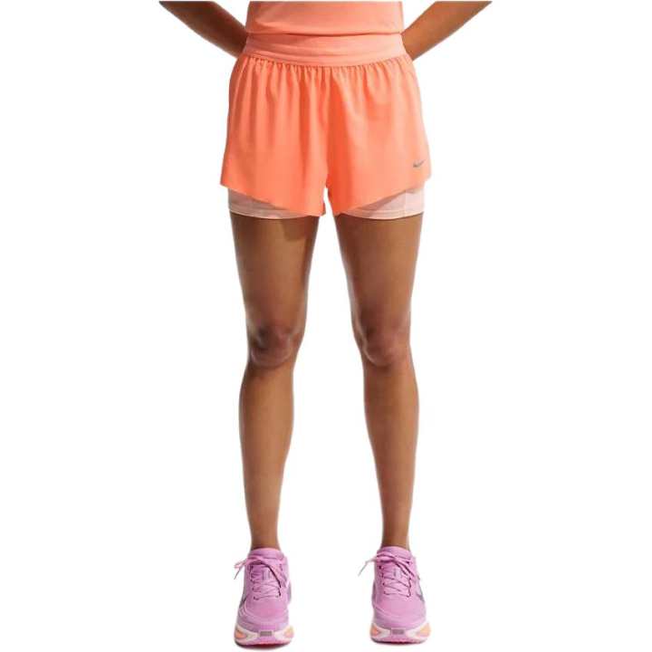 Nike Nike Dri Fit Running Shorts Women's Orange