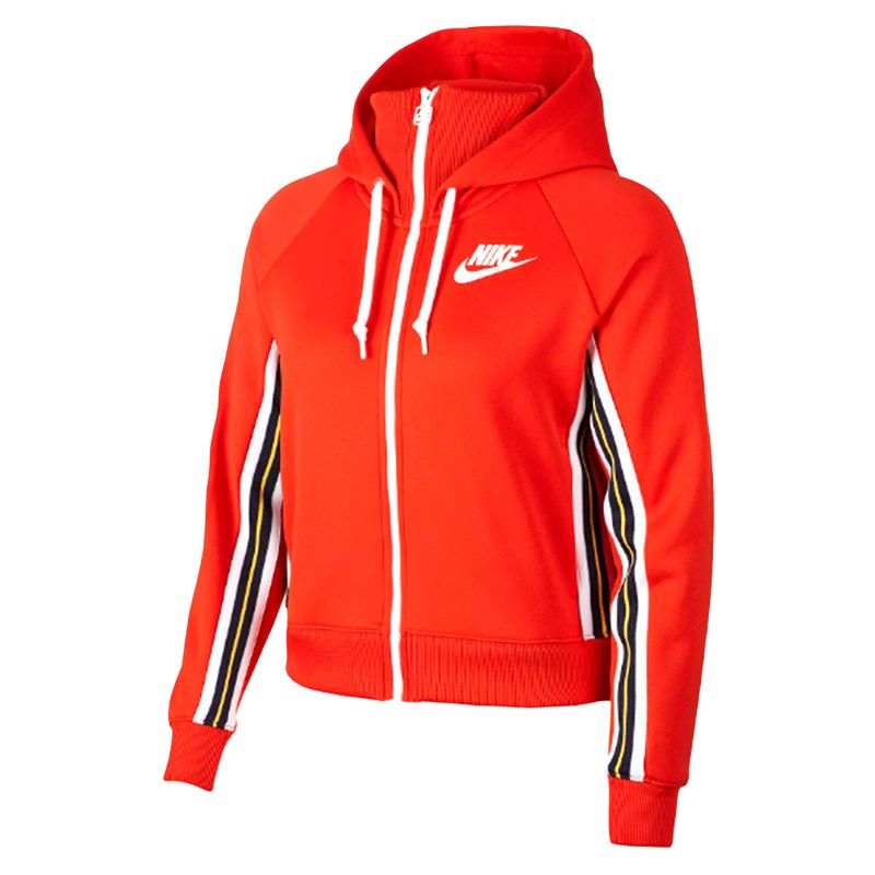 Nike Nike Jackets Women's Orange Red Hooded Non Detachable Moderate Other