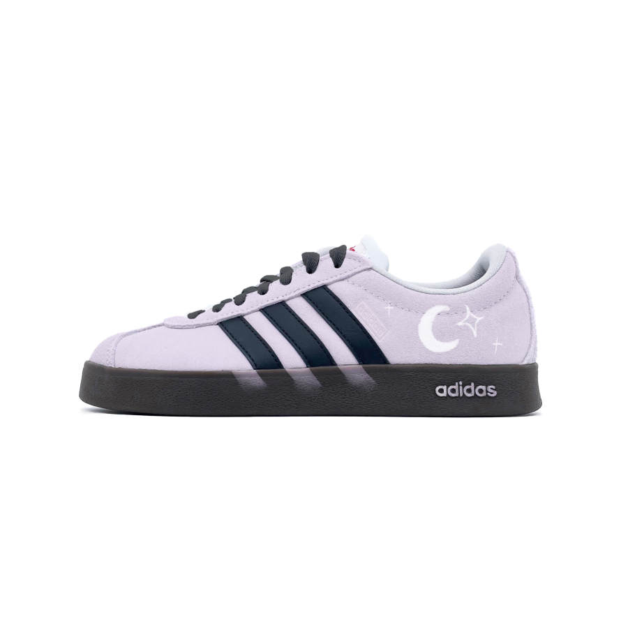 Adidas Adidas Vl Court Classic Purple Starry Night German Army Trainers Unisex Lavender