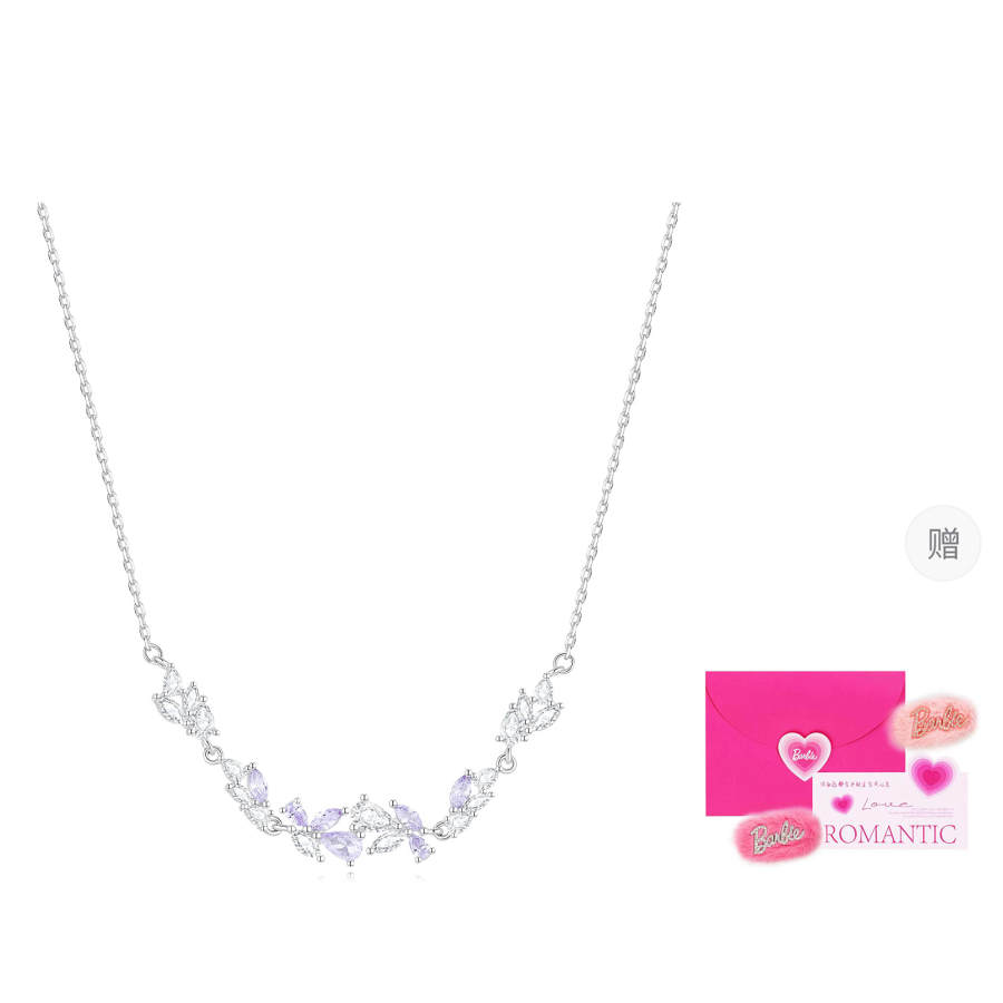 Barbie Crystal Necklaces Women's