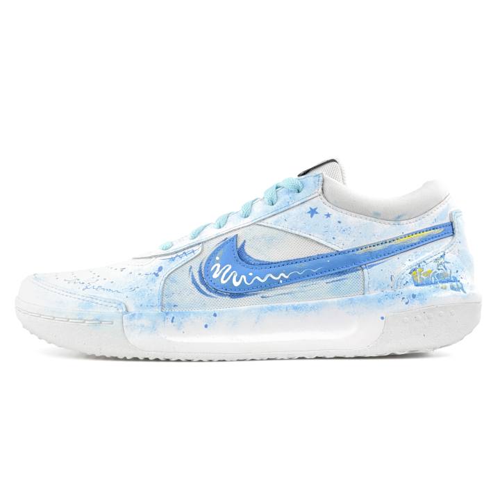 Nike Nike Court Lite 3 Tennis Shoes Unisex Mid Top White Blue
