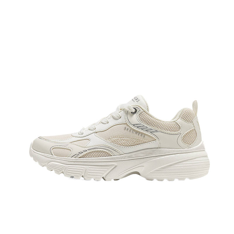 Skechers Street Chunky Sneakers Women's Low Top Beige