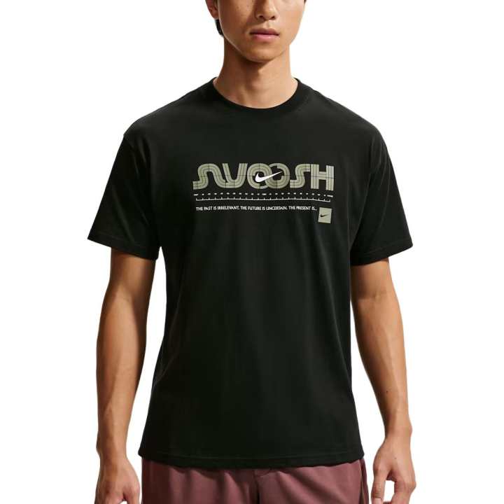 Nike Nike T Shirts Men's Black Crew Neck Moderate