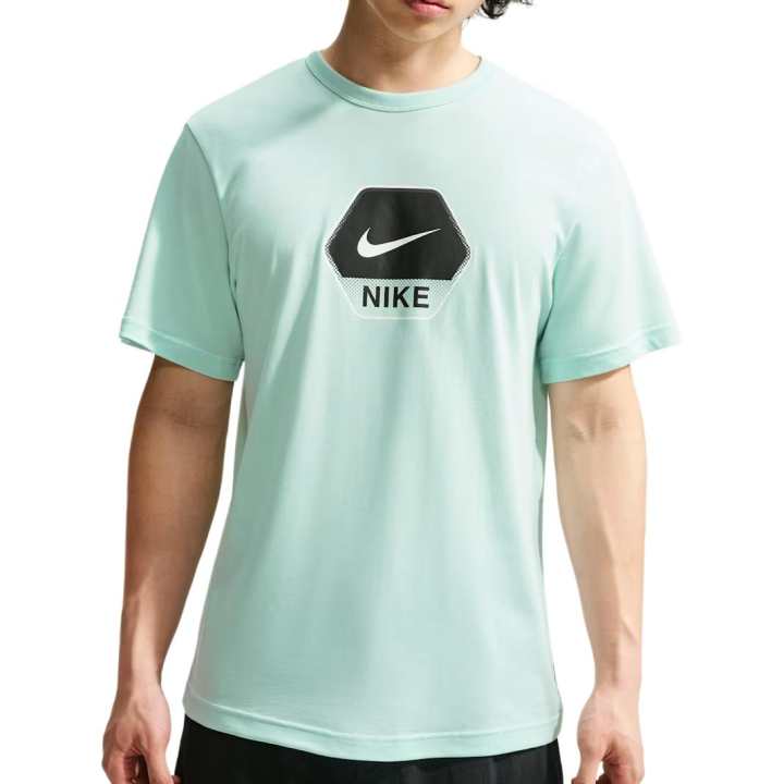 Nike Nike Sportswear T Shirts Men's Ice House Crew Neck Moderate