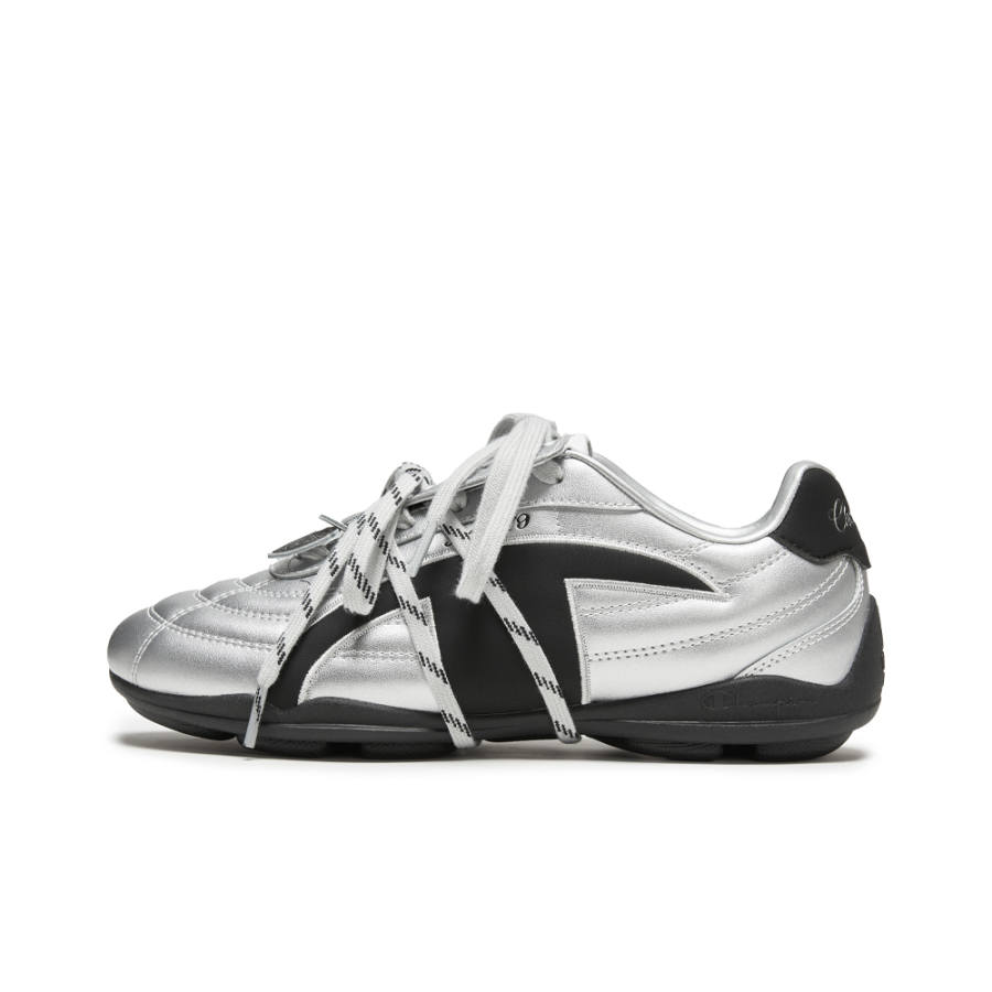 Champion Running Shoes Women's Low Top Silver White/Black