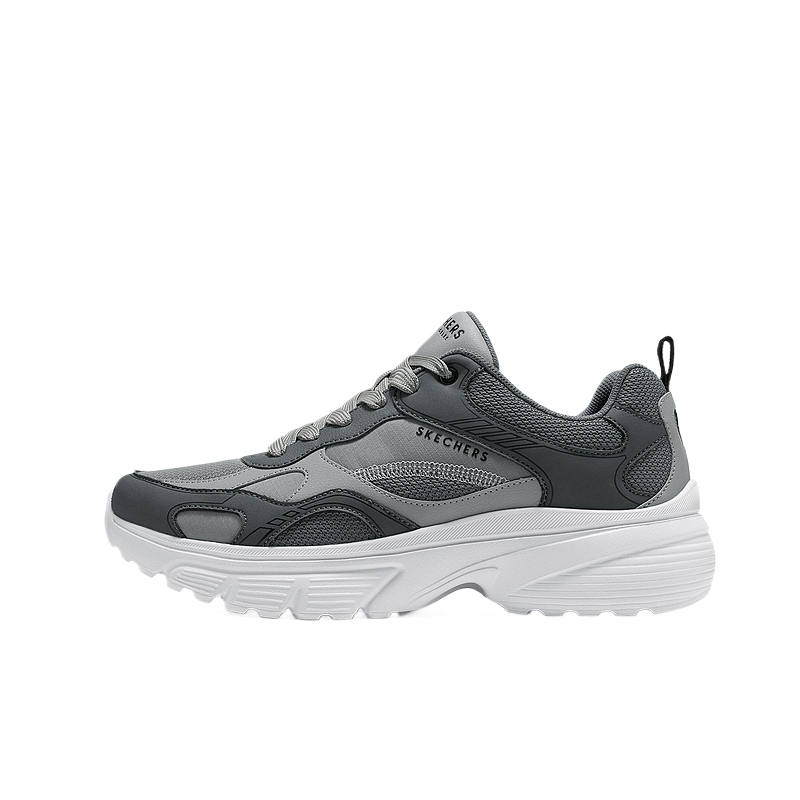 Skechers Street Chunky Sneakers Men's Low Top Gray