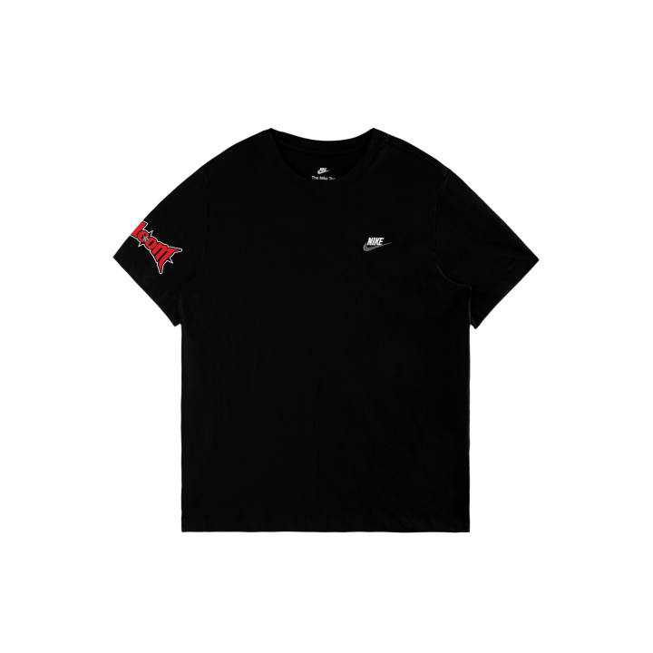 Nike Nike Sportswear T Shirts Men's Black/White/Dark Gray Crew Neck Moderate