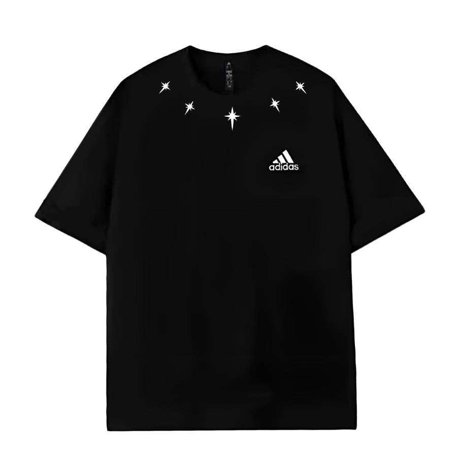 Adidas Adidas MUST HAVES T Shirts Unisex Black Gale Crew Neck Moderate