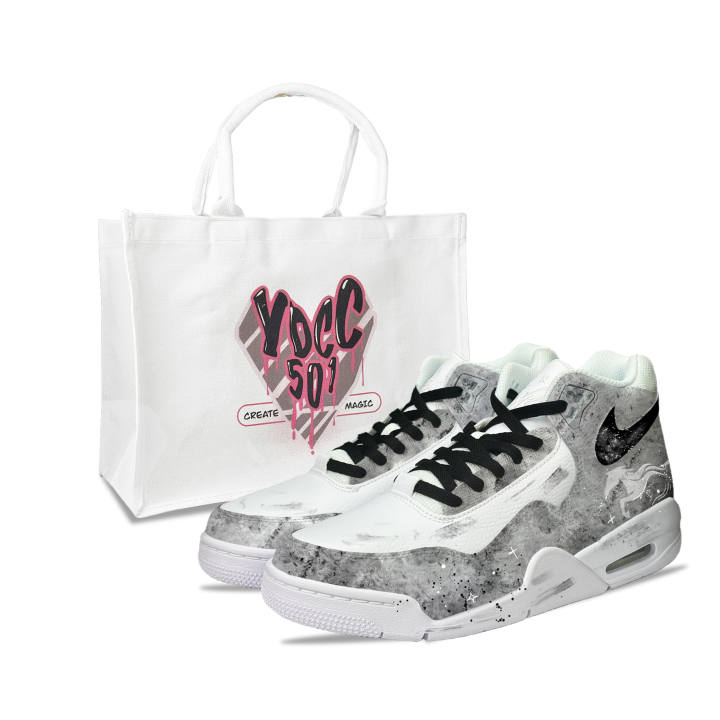 Nike Nike Flight Legacy YDCC Plain Horse, Shopping Bag Abrasion Resistant Abrasion Resistant High top