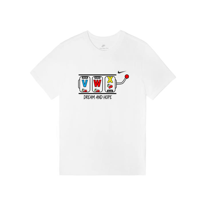 Nike Nike Sportswear T Shirts Men's White Crew Neck Moderate