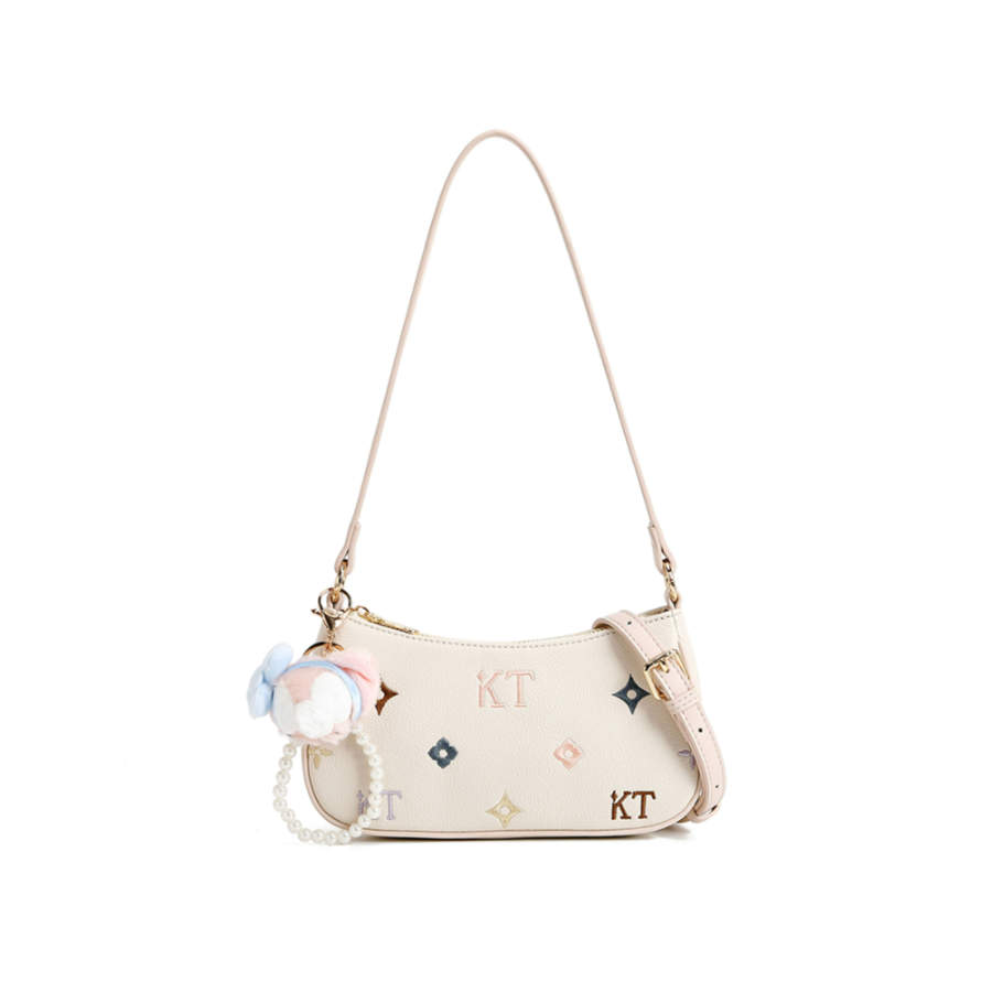 MostwantedLab Shoulder Bags Beige Charm Included