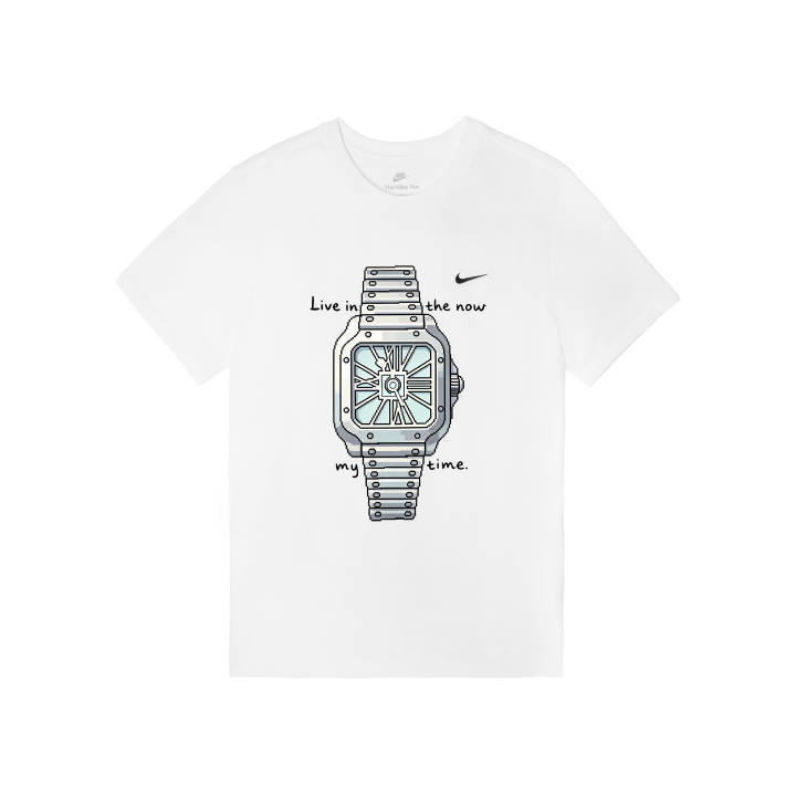 Nike Nike Sportswear T Shirts Men's White Crew Neck Moderate