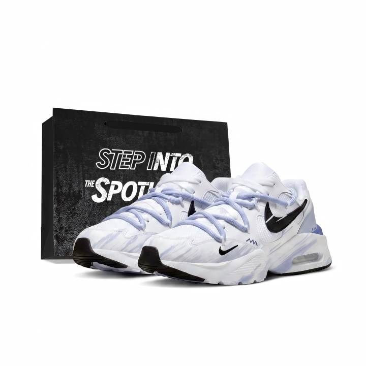 Nike Nike Air Max Fusion Running Shoes Unisex Low Top Blue/White