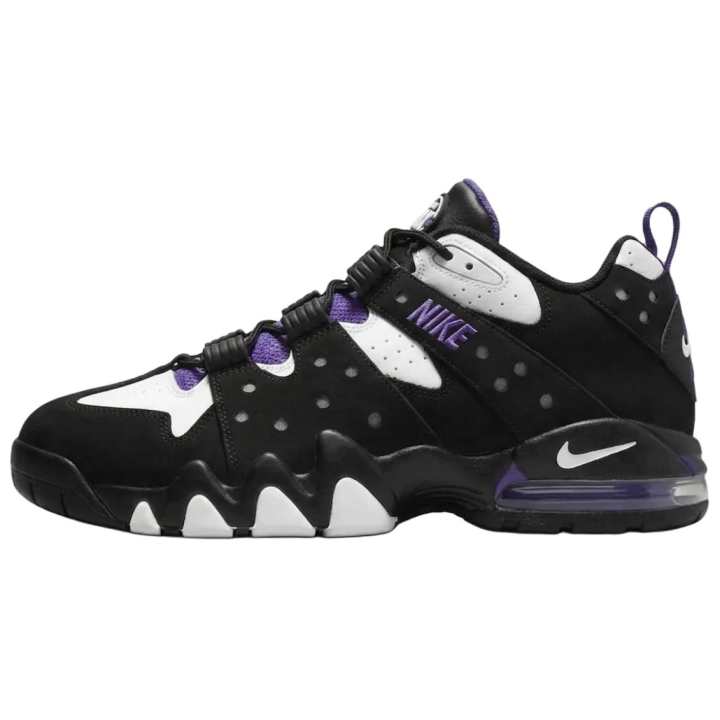 Nike Nike Air Max 2 CB 94 Basketball Shoes Unisex Low Top Black Purple