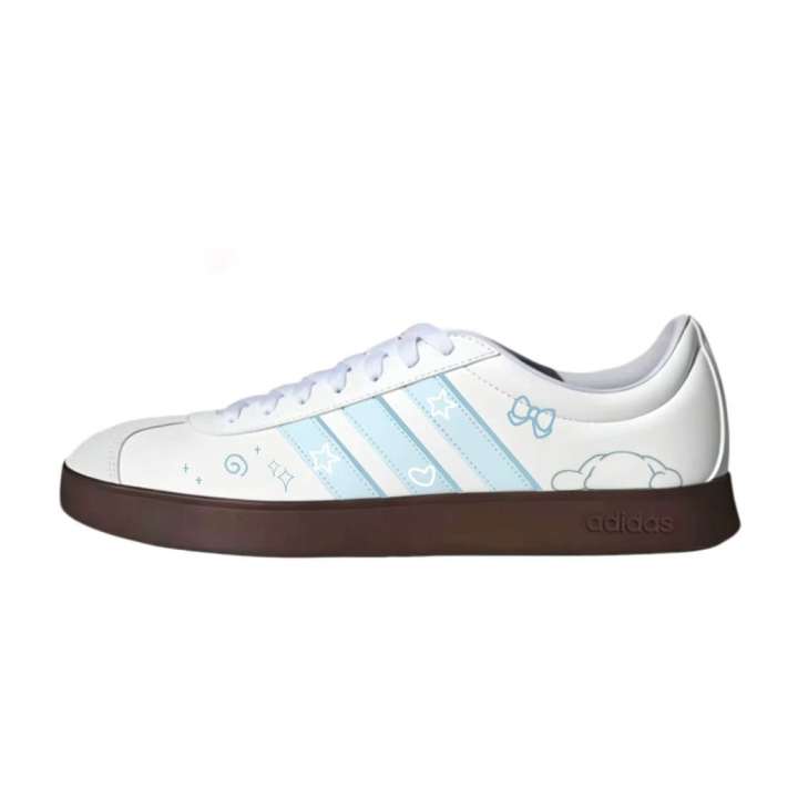 Adidas Adidas VL COURT 2.0 Skateboard Shoes Unisex Low Top White