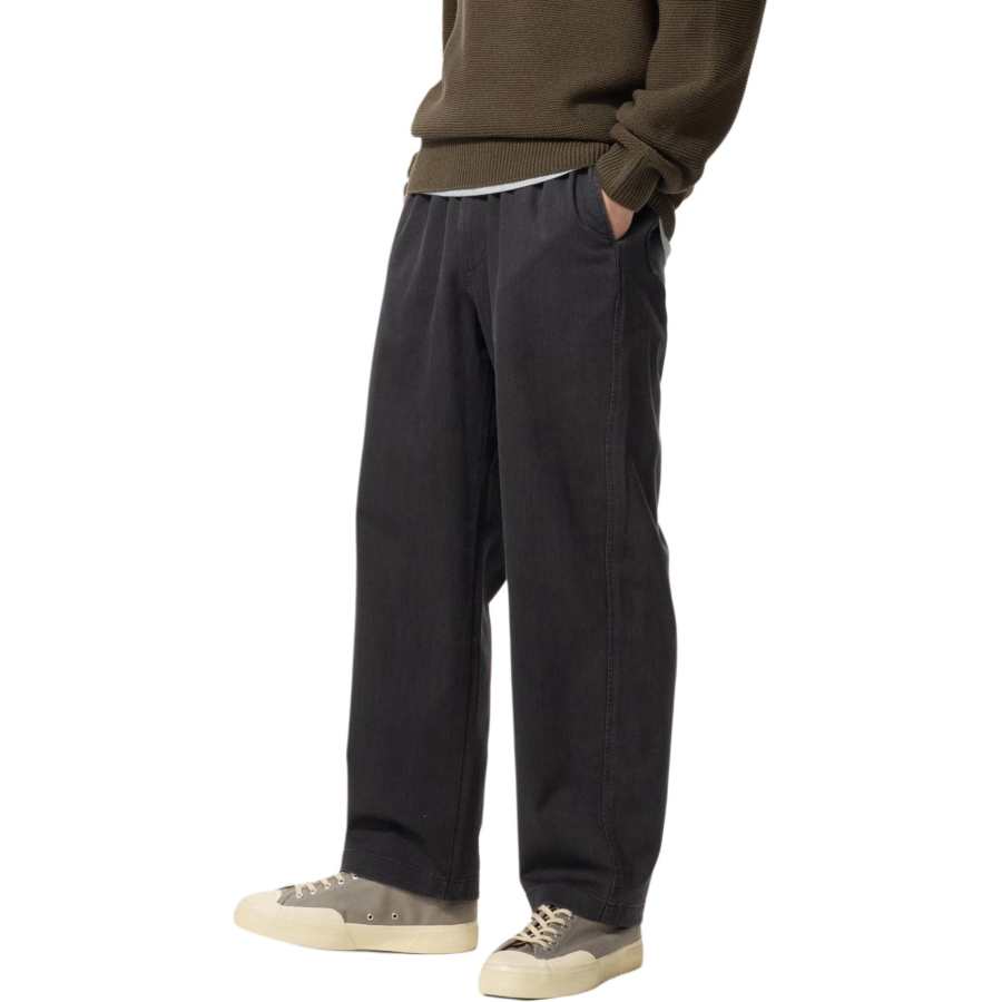 UNIQLO Jeans Unisex Gray Moderate Tapered Pants