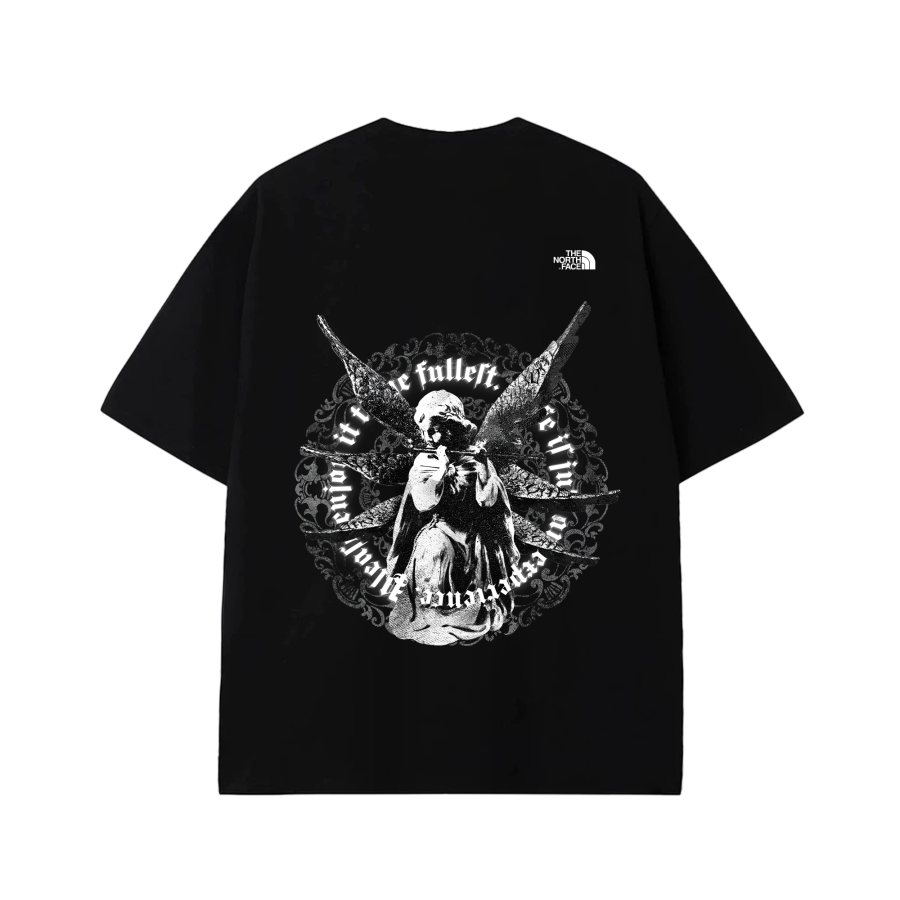 THE NORTH FACE Earth Day Series T Shirts Unisex Black Crew Neck Moderate Other