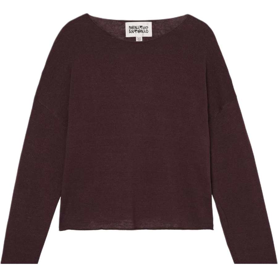 ZARA Bad Bunny Knitwear Men's Brown Crew Neck Thin Other
