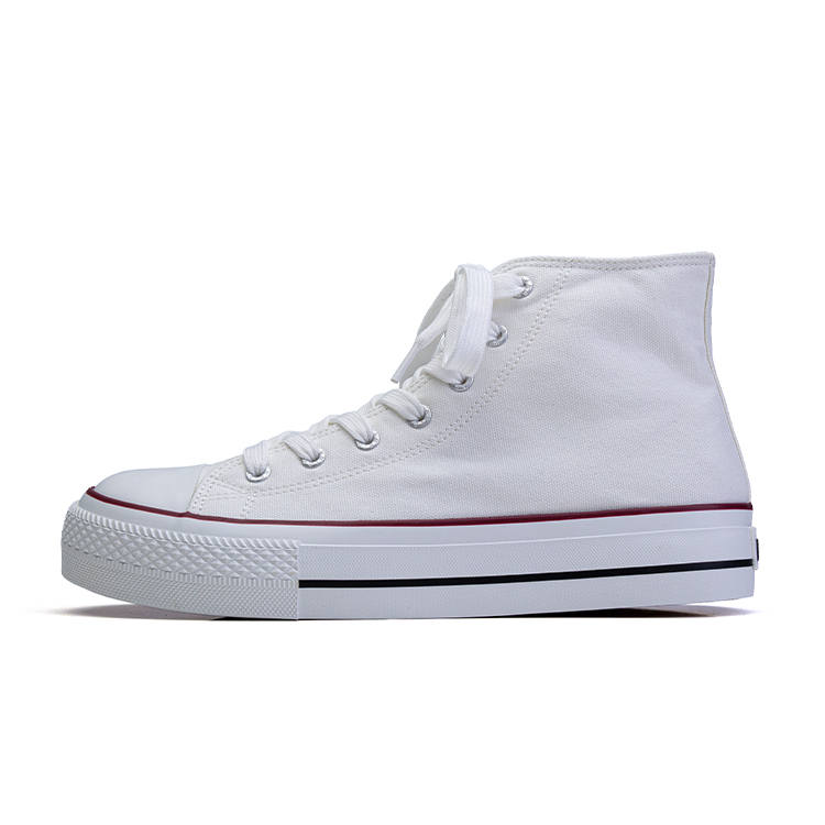 WARRIOR WARRIOR Canvas Shoes Men's High Top White