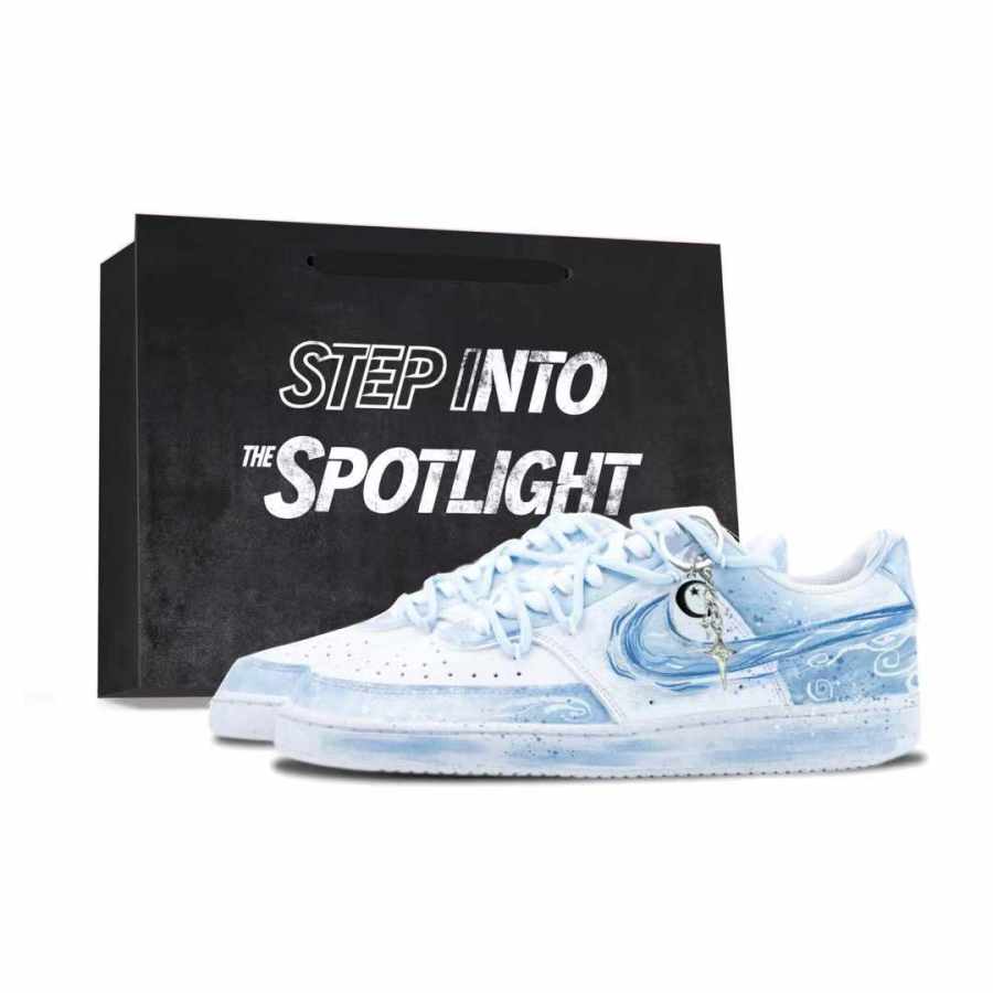 Nike Nike Court Vision 1 Skateboard Shoes Men's Low Top Blue