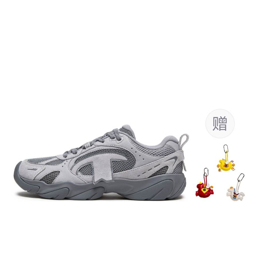 Champion Chunky Sneakers Women's Low Top Wolf Gray/Smoke Gray