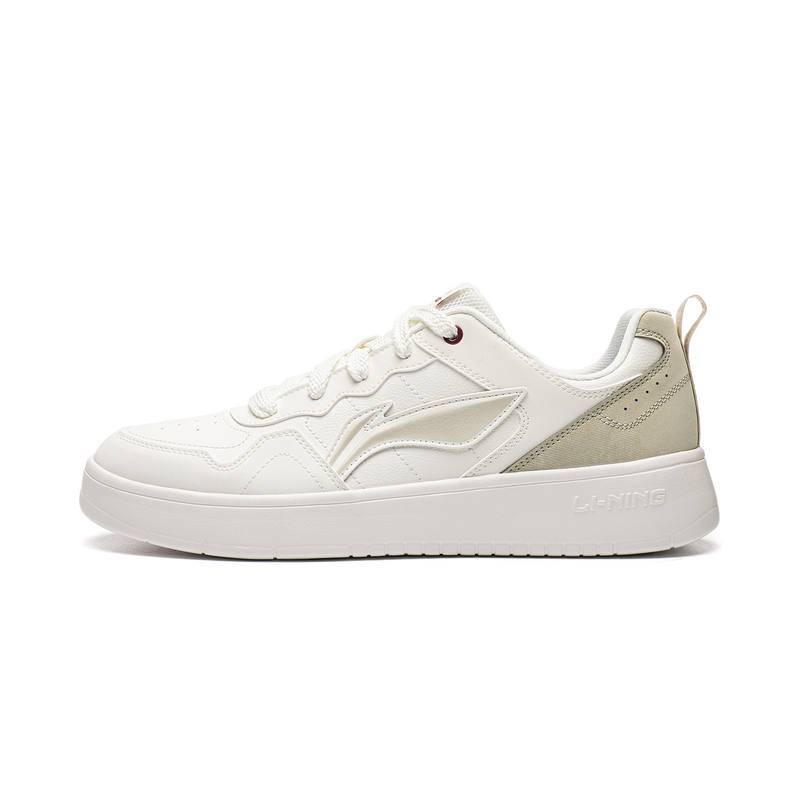 Li-Ning Li Ning Casual Shoes Men's Low Top Mist White/Pebble White Gray