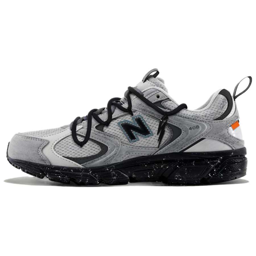 New Balance New Balance 408 Casual Shoes Unisex Low Top Gray Black Colorway