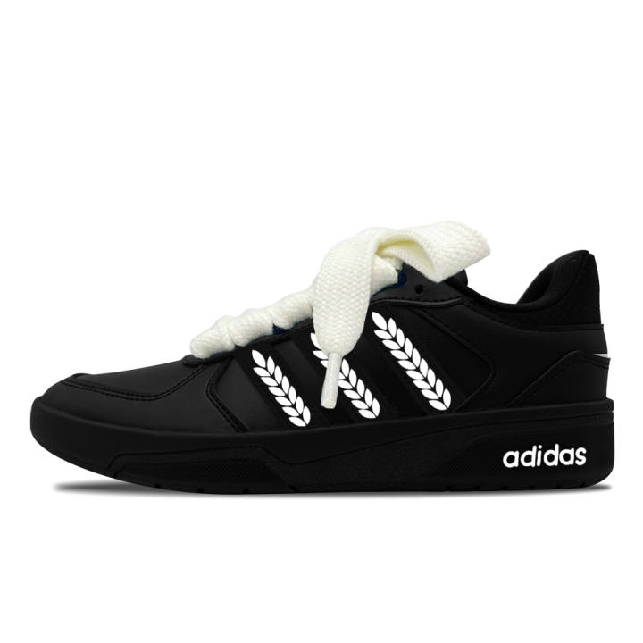 Adidas Adidas COURTBEAT Skateboard Shoes Unisex Low Top Black