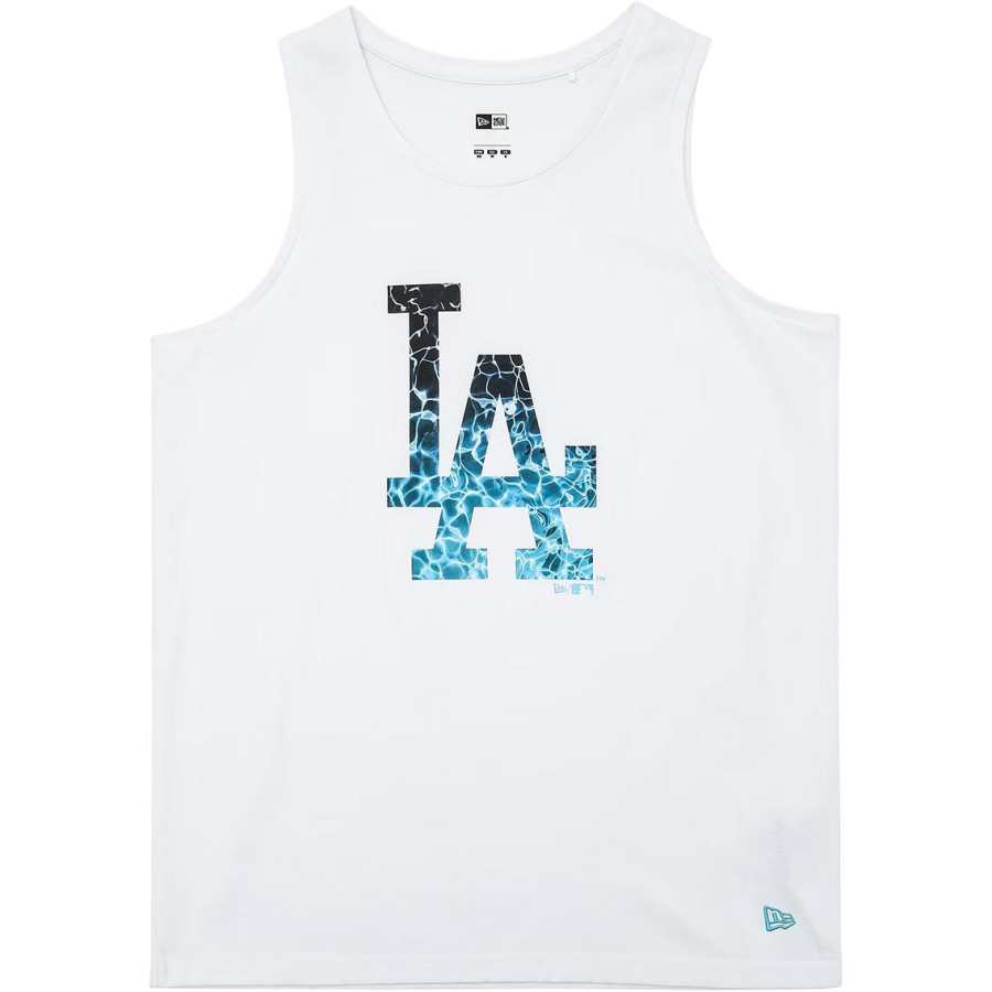 New Era Tank Tops Unisex White Crew Neck Moderate Other
