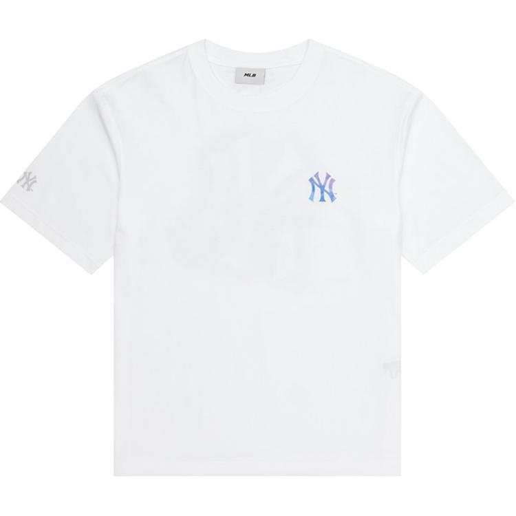 MLB MLB Shirts Unisex White/Blue Crew Neck Moderate Other