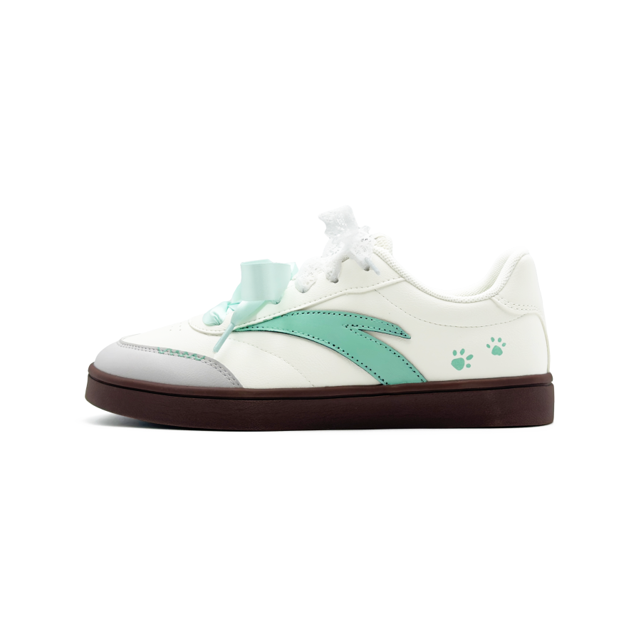 ANTA Active Skateboard Shoes Women's Low Top Mint Green