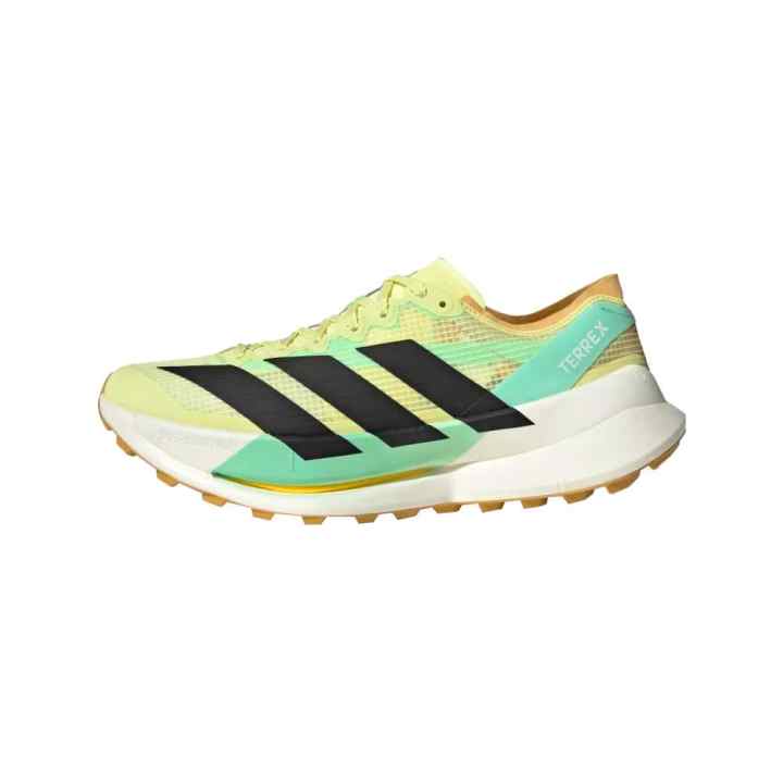 Adidas Adidas Terrex Agravic Speed Ultra 2 Running Shoes Men's Low Top Frozen Lemon/Core Black/Pulse Mint