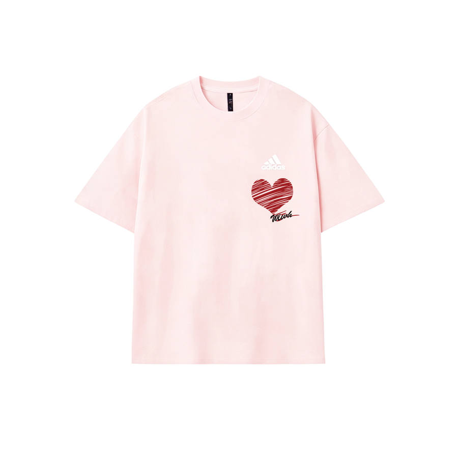 Adidas Adidas MUST HAVES T Shirts Unisex Pink Crew Neck Thin Other