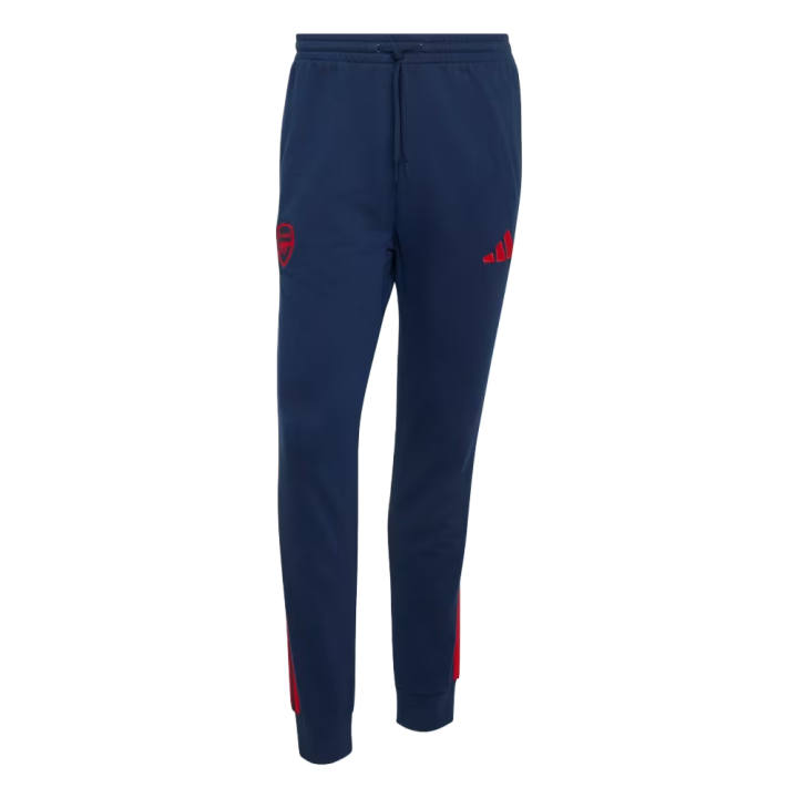 Adidas Adidas Knitted Sweatpants Men's Collegiate Marine Blue Moderate Cuffed Pants