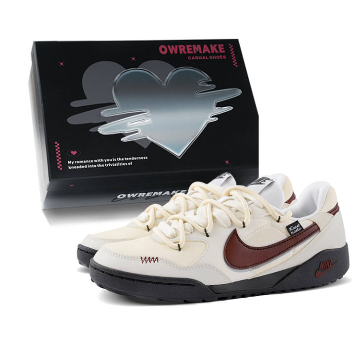 Nike Nike Terra Manta Casual Shoes Women's Low Top Khaki/Red
