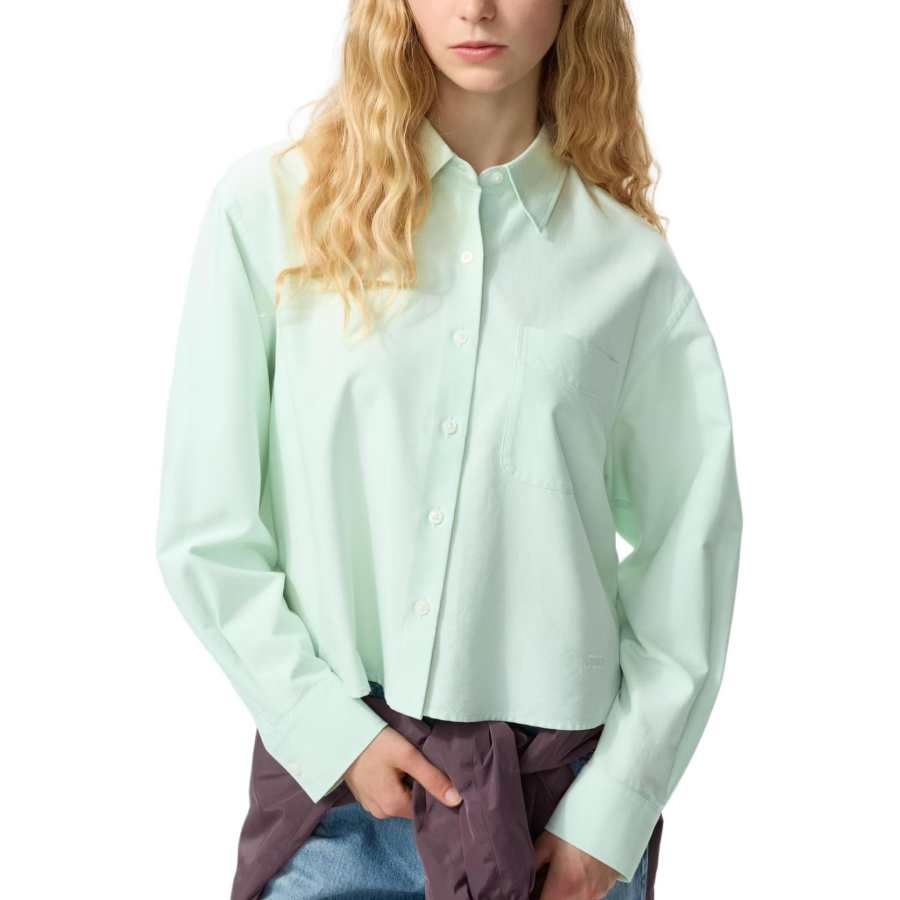 UNIQLO X JW Anderson Shirts Unisex Light Green Moderate