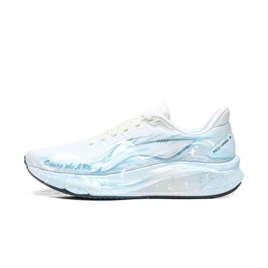 Li-Ning Li Ning Red Hare 9 Running Shoes Men's Low Top Light Blue