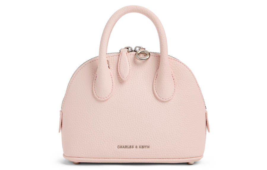 CHARLES&KEITH Synthetic Leather Dome Bag Handbag Small Women's Multicolor
