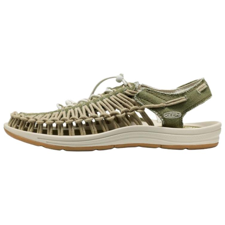 Keen UNEEK CANVAS River Trekking Shoes Men's Green