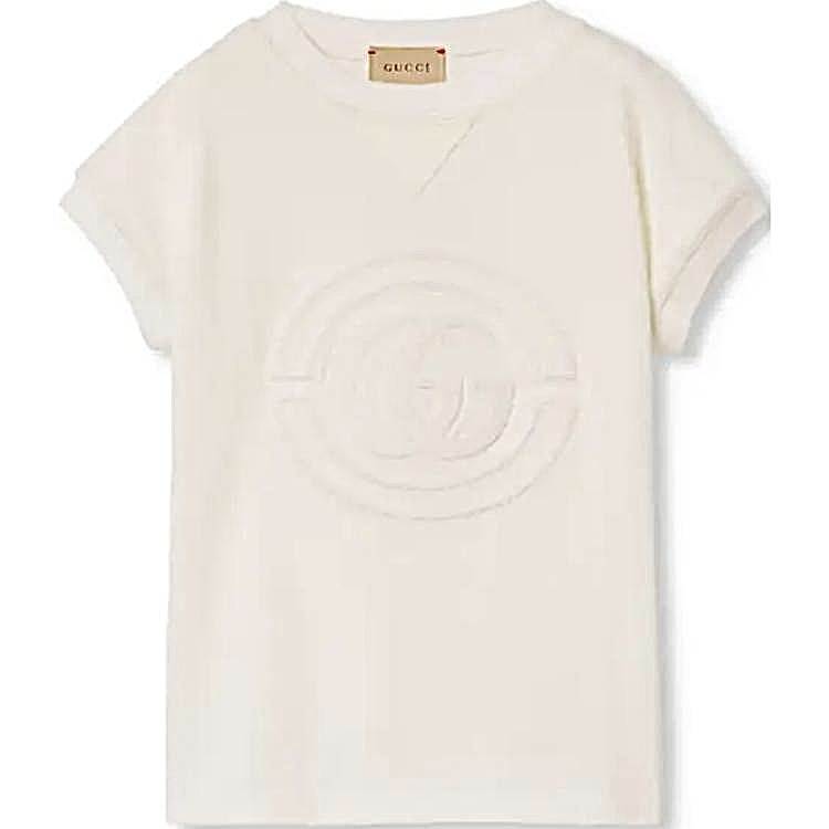 GUCCI T Shirt FW24 Ivory White Kids'
