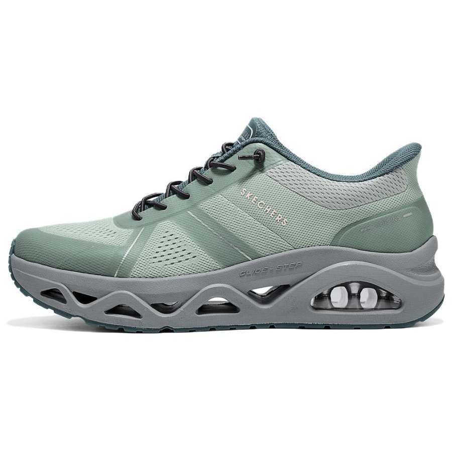 Skechers Casual Walking Shoes Men's Dark Gray Blue