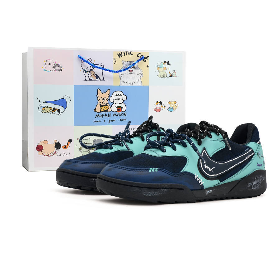 Nike Nike Terra Manta Casual Shoes Unisex Low Top Black, White, Gray