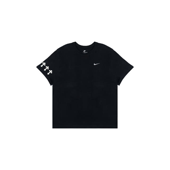 Nike Nike Sportswear T Shirts Men's Black Crew Neck Moderate Straight Fit
