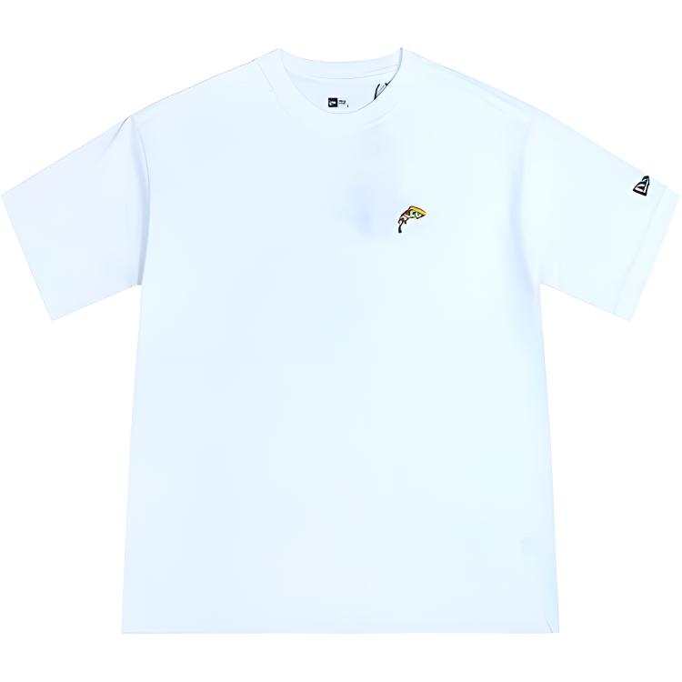 New Era T Shirts Unisex White Crew Neck Moderate