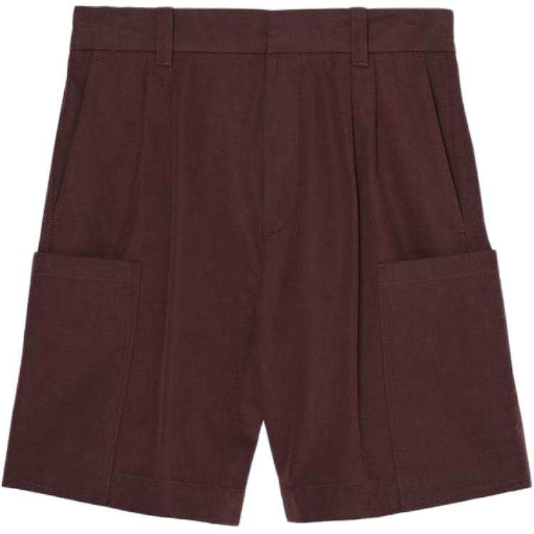 ZARA Bad Bunny Casual Shorts Men's Brown